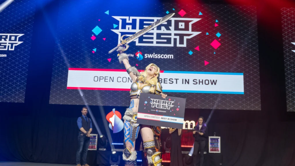Entdecke das HeroFest 2024: Ein fesselndes Event für Comic-, Gaming- und Fantasy-Fans! Cosplay, Prominente, Gaming und mehr in der Schweiz.