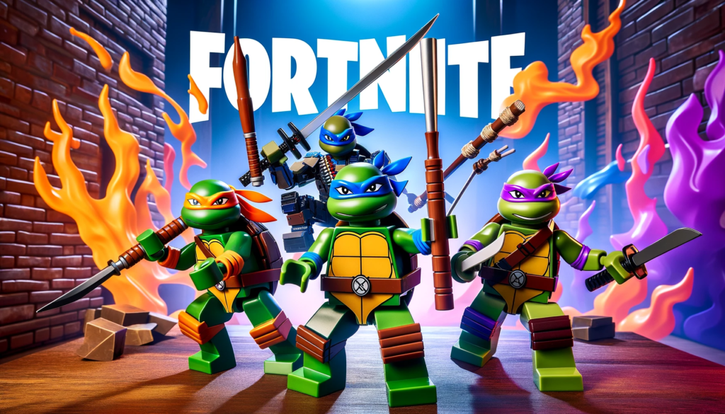 Fortnite Leak enthüllt überraschende TMNT-Kollaboration: Ninja-Turtle-Skins sollen schon heute Nacht erscheinen.